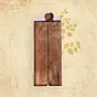 Women Birds Wooden Printed Clutch