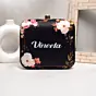 Women Black Portrait Caricature Personalised Clutch