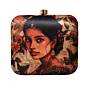 Women Gorgeous Indian Lady Portrait Clutch