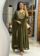  Women’s Rayon Plus Size Embroidered Anarkali Kurta with Pant & Dupatta ,Ethnic Kurti Set with Embroidery | 