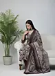 Burgundy Printed Straight Kurta Set With Dupatta for Women