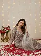 Off White Printed Straight Kurta Set With Dupatta for Women