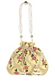 Yellow Handwork Potli Bag for Haldi Mehendi