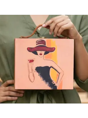 Women Toast A Wine Clutch