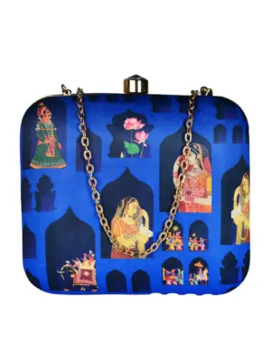 Women Mughal Women Printed Clutch