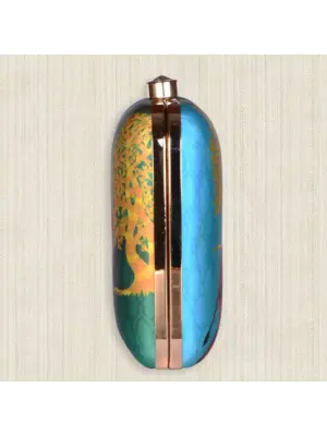 Women Colourful Elephant Printed Clutch