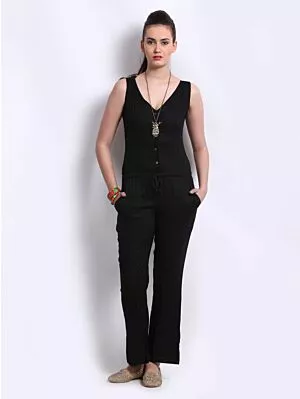Women Black Jumpsuit