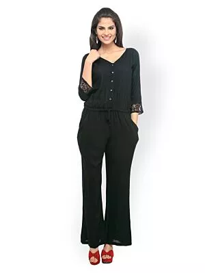 Women Black Jumpsuit