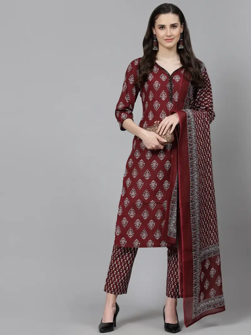 Indian cotton kurta set USA, salwar kameez online USA, Women plus Size Fashion