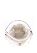 Silver and Peach Handwork Luxury Potli Bag for Bride