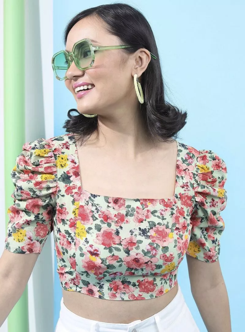 Women Floral Stylish Top