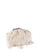 Wedding White Pearl Embedded Bridal Clutch For Party