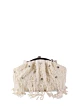 Wedding White Pearl Embedded Bridal Clutch For Party