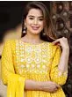 Embroidered Kurta set for Women Party Wear