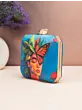 Woman Butterfly Muse Printed Clutch