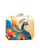 Women Peacock Prism Printed Clutch