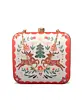 Woman Christmas Reindeer Clutch