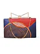 Woman Mystic Spirals Printed Clutch