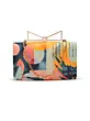 Woman Sunset Mirage Abstract Art Printed Clutch