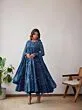 Pure Cotton Plus Size Anarkali Kurta Palazzo Dupatta Set for Women ,Flared Hem Style Kurta Set ,