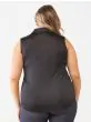 Plus sleeveless shirt top