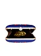 Women Dark Blue Mandala Printed Clutch