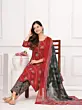 Indian cotton kurta set USA, salwar kameez online USA, Bandhini Printed Suit