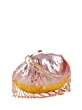 Designer Pink Sequins Embellished Bridal Clutch 