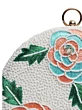 Floral Embroidered Round Festive Clutch
