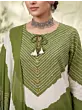 Green Printed Straight Kurta Set With Dupatta for Women
