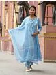 Women Embroidered Anarkali Kurta Set