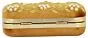 Women Golden Bridal Embroidered Clutch For Parties