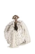 Women White Embellished Party Wear Clutch Potli