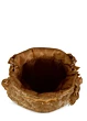 Golden Flower Sequined Heavy Potli Bag for Women