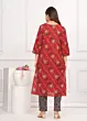 Indian cotton kurta set USA, salwar kameez online USA, Bandhini Printed Suit