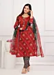 Indian cotton kurta set USA, salwar kameez online USA, Bandhini Printed Suit