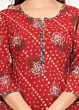 Indian cotton kurta set USA, salwar kameez online USA, Bandhini Printed Suit