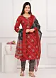 Indian cotton kurta set USA, salwar kameez online USA, Bandhini Printed Suit