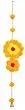 Handmade Artificial Marigold Fluffy Flowers Door&Wall Hanging For Home/Office Decoration