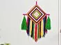 Handmade Colorful Woolen Kite Tassel Hanging for Home/Office/Hall Decoration (Pack of 1), Multi-Colour
