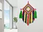 Handmade Colorful Woolen Kite Tassel Hanging for Home/Office/Hall Decoration (Pack of 1), Multi-Colour