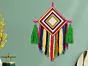 Handmade Colorful Woolen Kite Tassel Hanging for Home/Office/Hall Decoration (Pack of 1), Multi-Colour