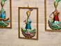 Handpainted Iron Tribal Musicians sardar frame Decorative Gift Item Showpiece for Home Decor