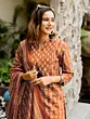 Women Pure Cotton Plus Size Kurta Pant Set with Dupatta, Indian Ethnic Fashion 