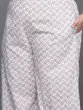 Women Plus Size Pink Printed Cotton Kurta with Palazzos & With Dupatta