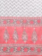 Women Plus Size Pink Printed Cotton Kurta with Palazzos & With Dupatta