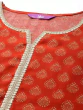 Women Plus Size Printed Gotta Patti Kurta With Palazzos & With Dupatta