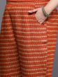 Women Plus Size Printed Gotta Patti Kurta With Palazzos & With Dupatta