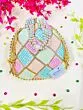 Multicolor Thread Embroidered Potli for Women