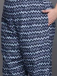 Women Plus Size White Printed Kurta with Trousers & With Dupatta